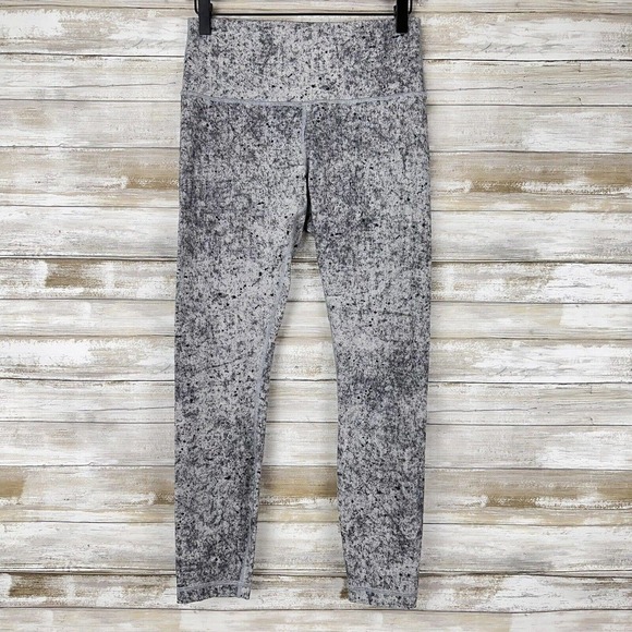 LULULEMON Wunder Under Size 8Hi-Rise 7/8 Tight Full-On Luxtreme Antiqued White - Picture 1 of 14